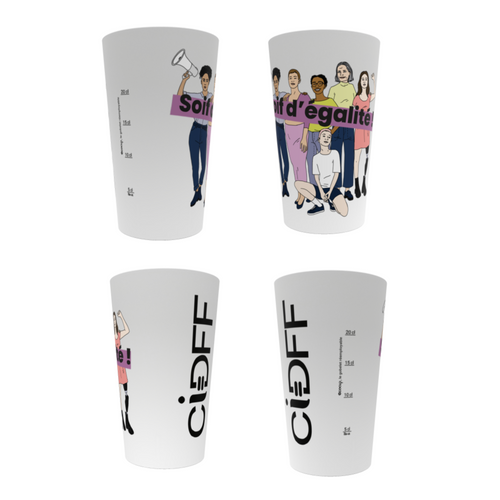 Ecocup Soif d'égalité - Vendus par lots