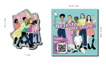 Charger l&#39;image dans la galerie, Autocollants grand format novembre 2025 - Vendus par lots - Deux visuels